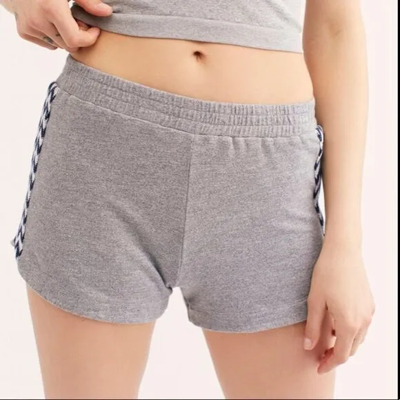 New Free People Zig Zag Monrow Shorts XS B-944