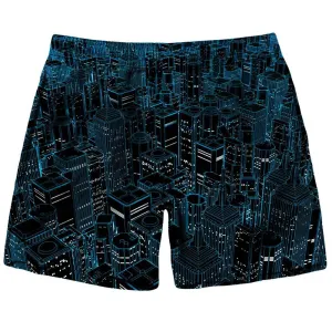 Night City Lights Shorts