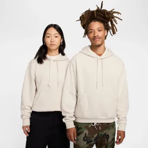 Nike SB Fleece Pullover Skate Hoodie - Light Orewood Brown/White