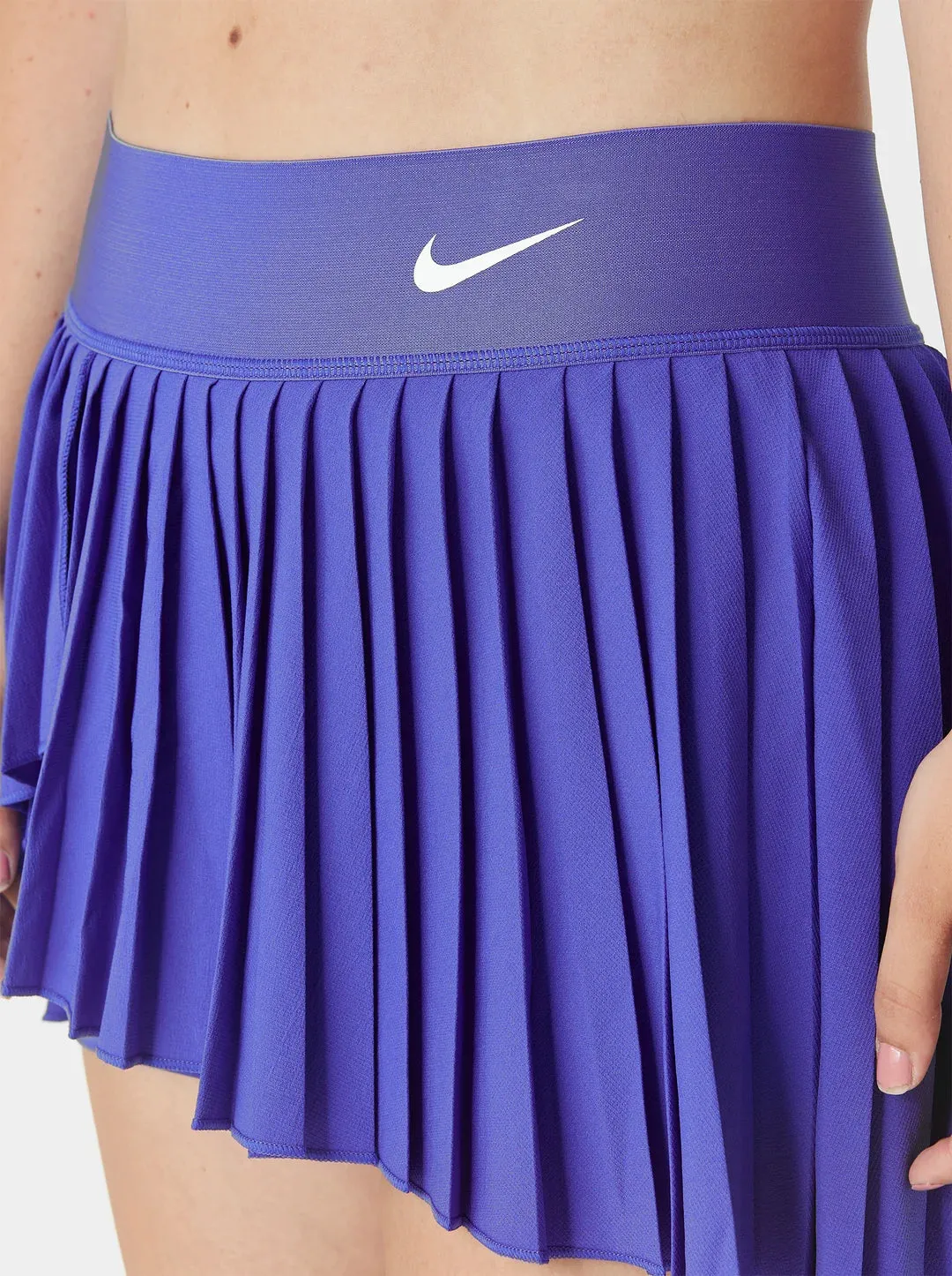 Nike Women's Fall Advantage Pleat Skirt (Purple or Black) - 2022 New ARRIVAL