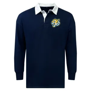 Noble Street College Prep Classic Long Sleeve Solid Rugby Jersey