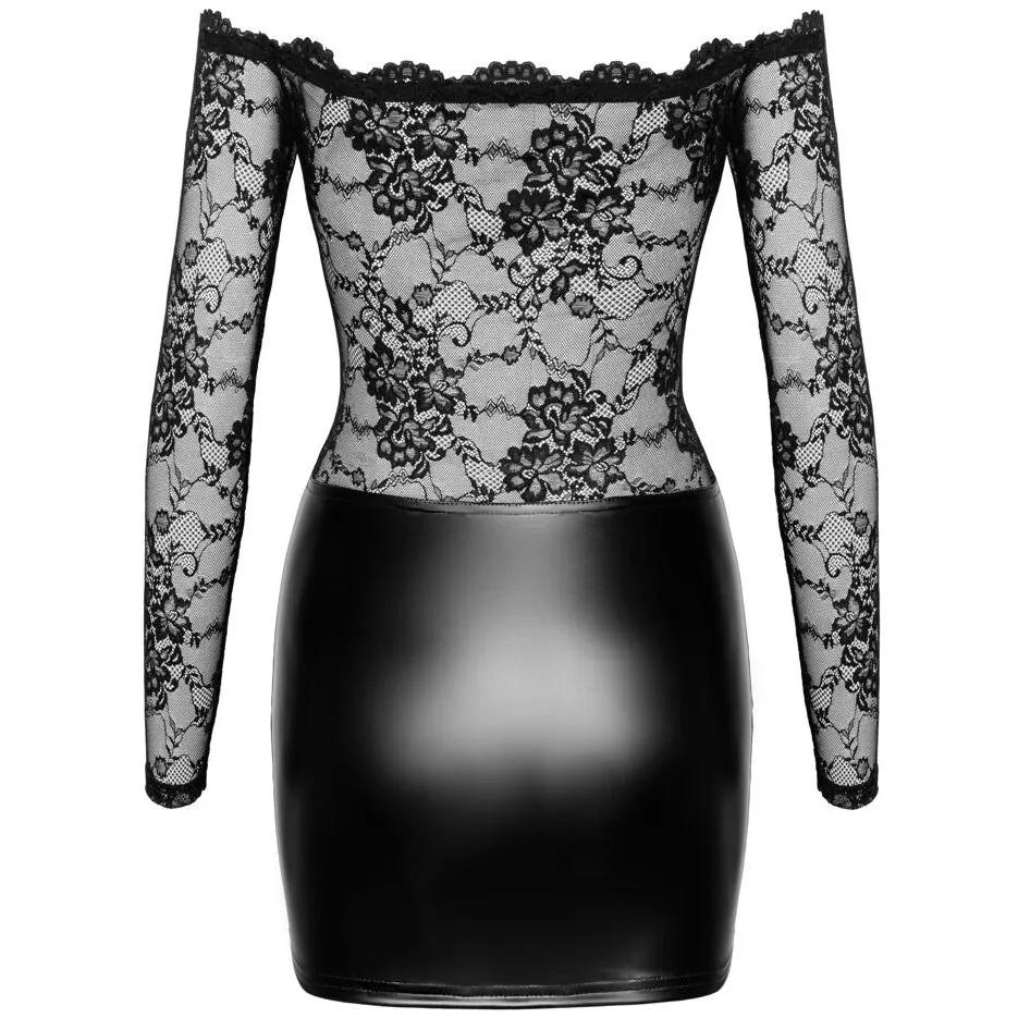 Noir Handmade Mesh Wetlook Dress