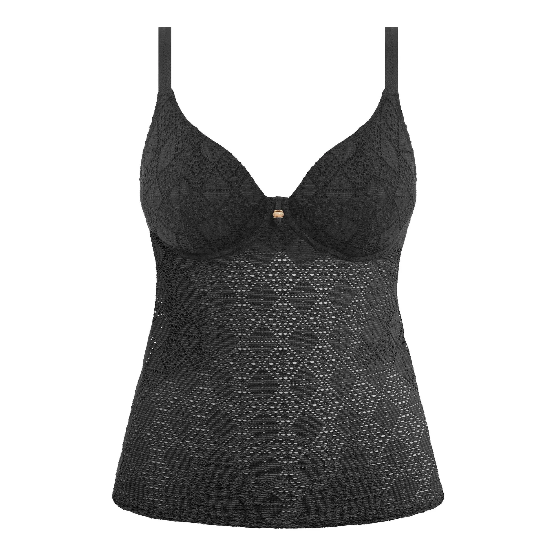 Nomad Plunge Tankini Black - Freya