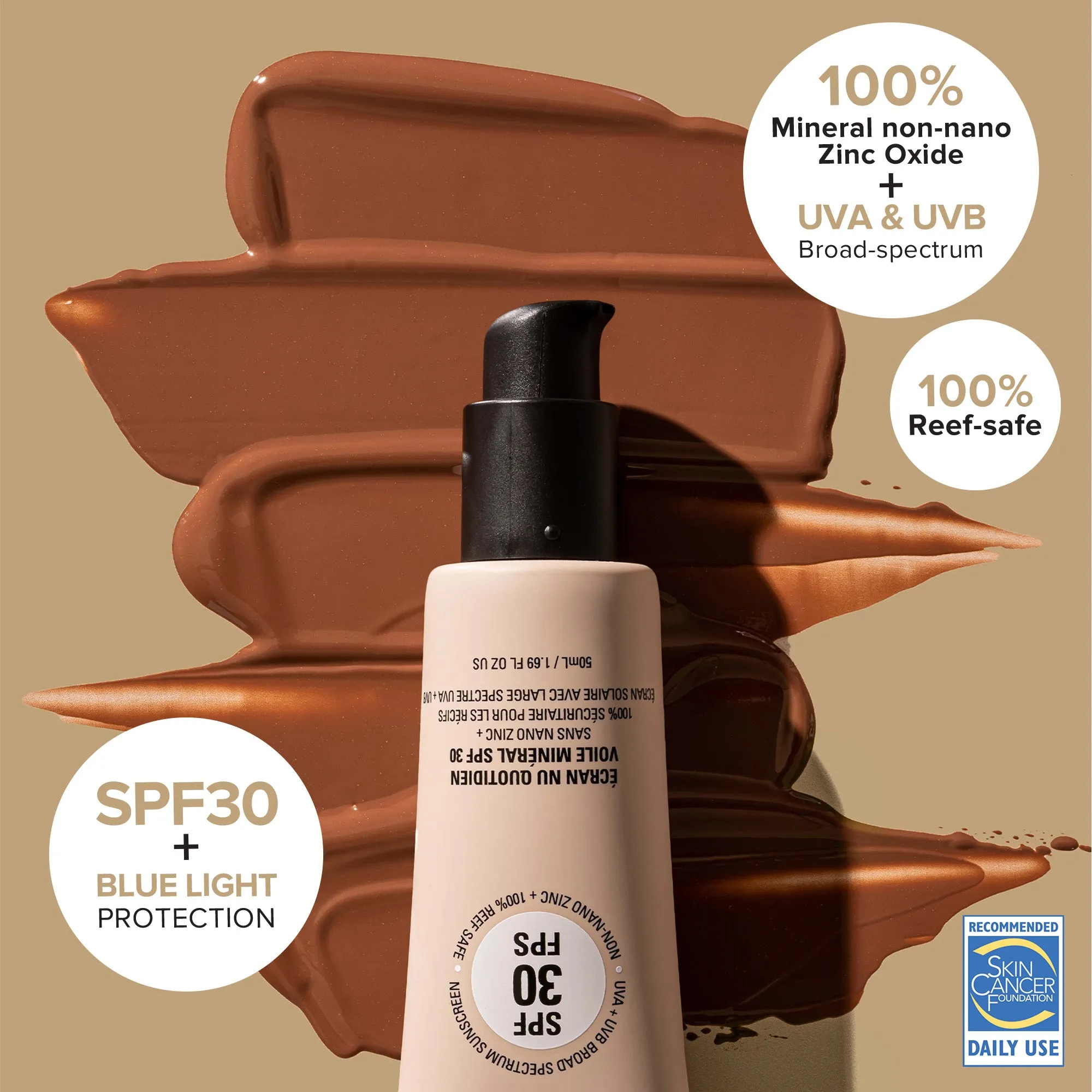 Nudescreen Daily Mineral Veil SPF 30 - SPF Moisturizer