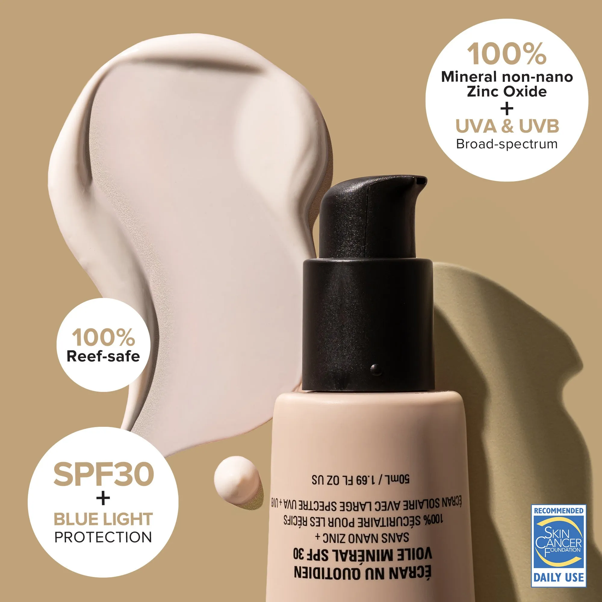 Nudescreen Daily Mineral Veil SPF 30 - SPF Moisturizer