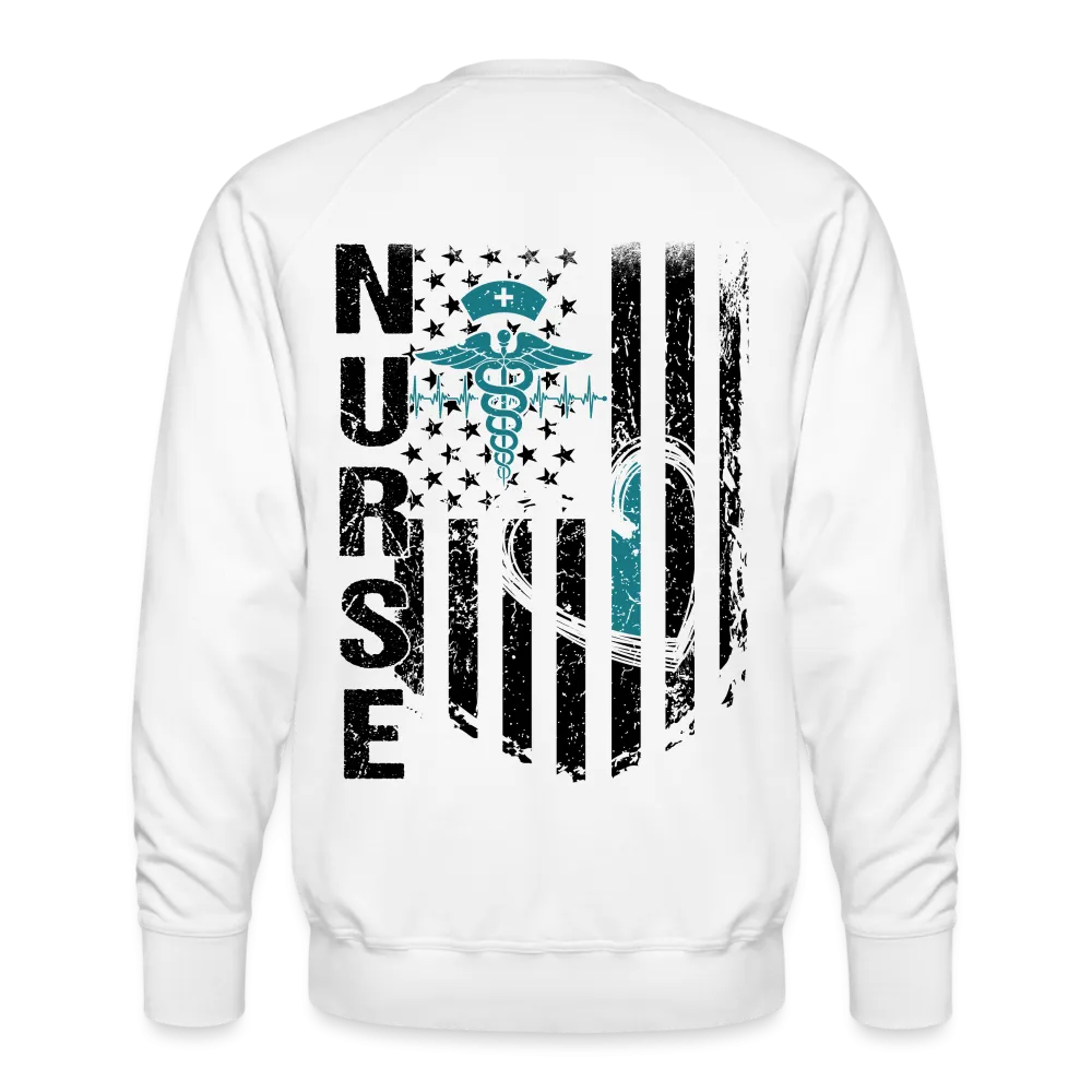 Nurse Flag Men’s Premium Sweatshirt (CK4119)