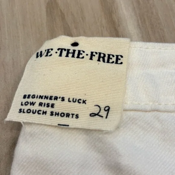 NWOT Free People Beginners Luck Shorts - 29