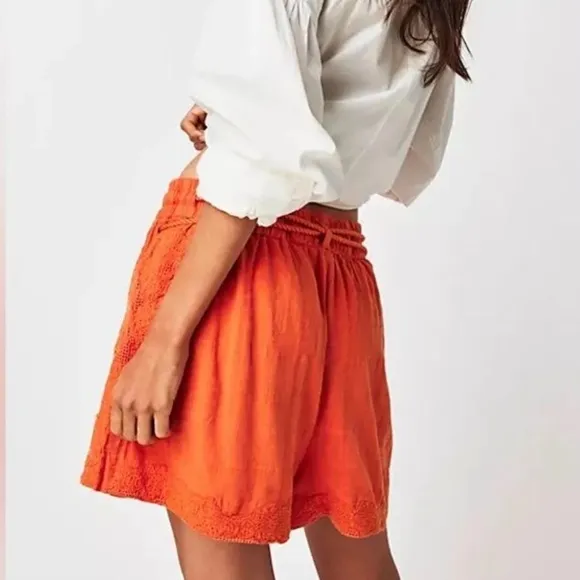 NWOT Free People | Day Blooms Cutwork Shorts | XS
