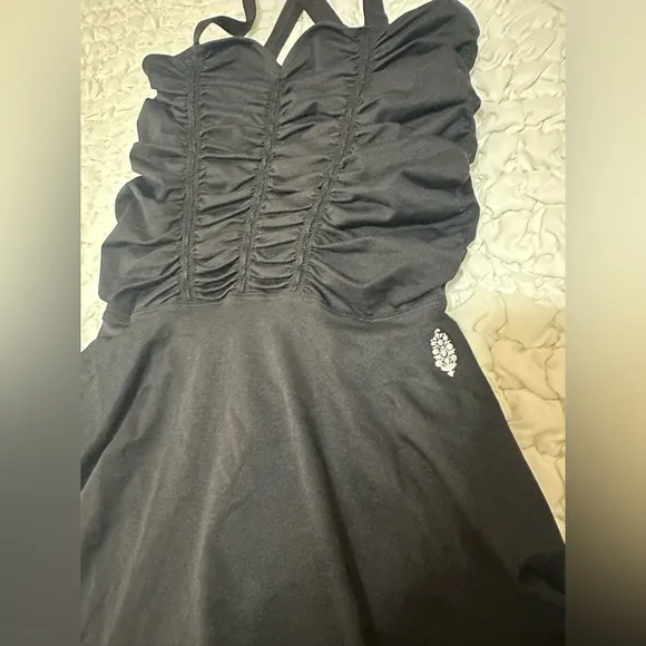 Nwot Free People Good Karma Ruched Dress Set
