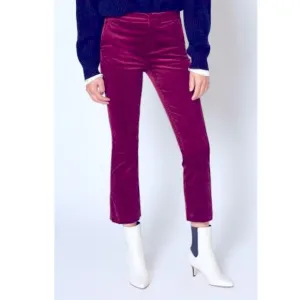 NWOT Joie Marcena Cropped Pants textured corduroy cropped high waisted size 0