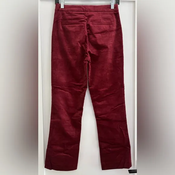 NWOT Joie Marcena Cropped Pants textured corduroy cropped high waisted size 0