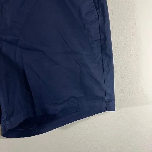 NWOT Lane Bryant Women's Dark Blue Silky Chino City Short Size 18 Style 1098850