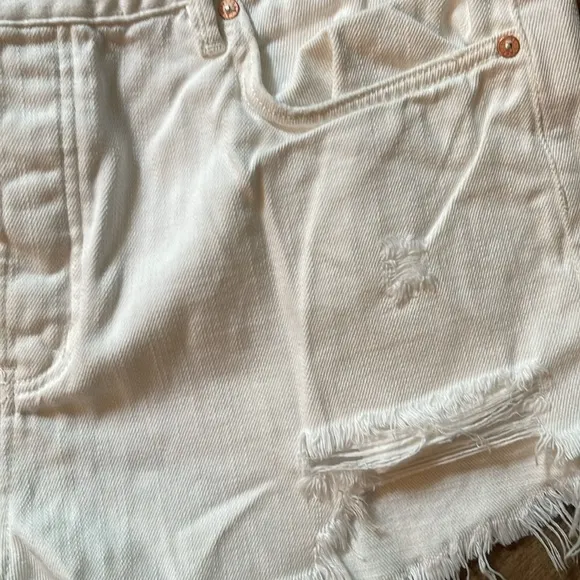NWOT We The Free Button Fly Denim Shorts