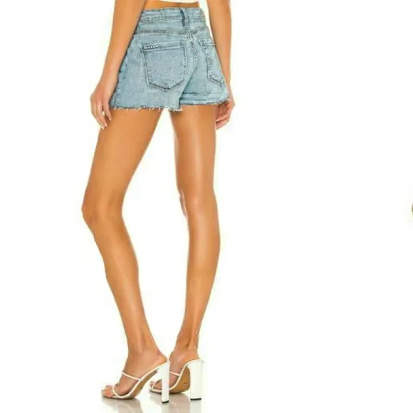 NWT Blank NYC Essex Light Wash Cut-off Shorts
