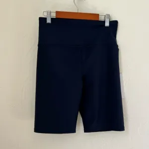 NWT Calme by Johnny Was navy endurance bike shorts size M