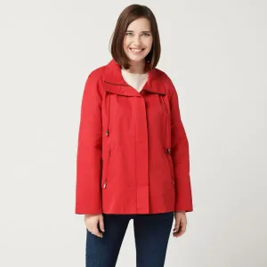 NWT Dennis Basso Women's Zip-Front Swing Jacket. A346657 X-Small