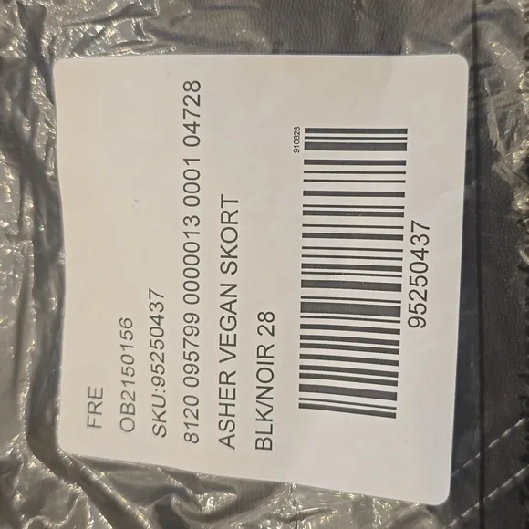 NWT Free People Asher Vegan Skorts in Size 28