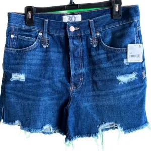 NWT Free people distressed Jean shorts
