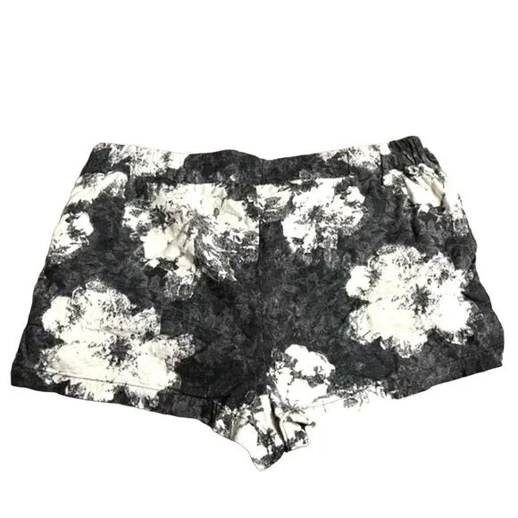 NWT Free People Floral Wrap Linen Blend Shorts