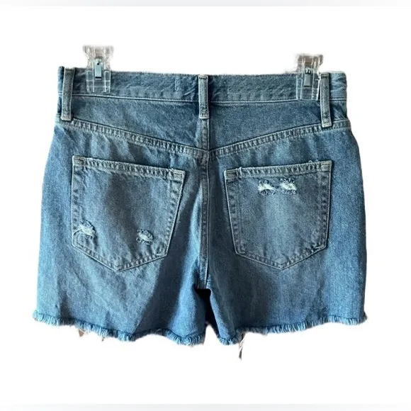 NWT Free People Maggie Mid Rise Distressed Shorts