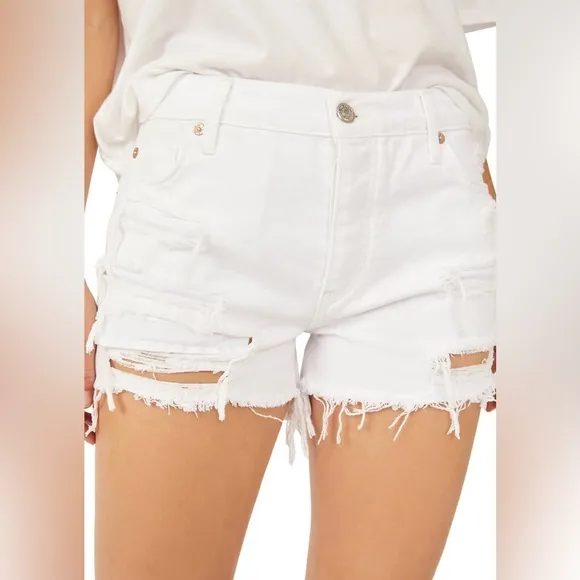 NWT Free People Maggie Mid Rise Shorts