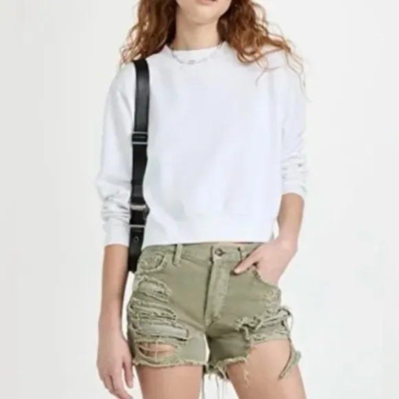 NWT Free People Maggie Mid Rise Shorts
