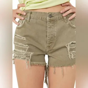 NWT Free People Maggie Mid Rise Shorts