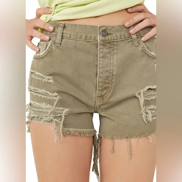 NWT Free People Maggie Mid Rise Shorts