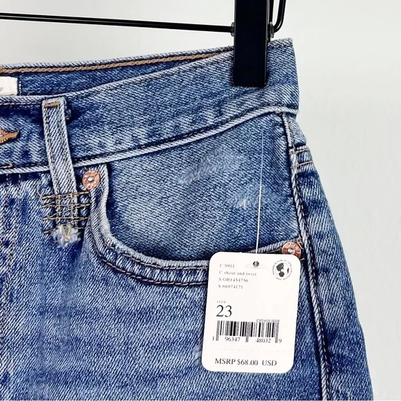 NWT Free People Makai Distressed Cutoff Shorts in Shout &amp; Twist