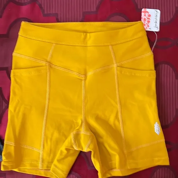 NWT Free People Movement Honeycomb shorts