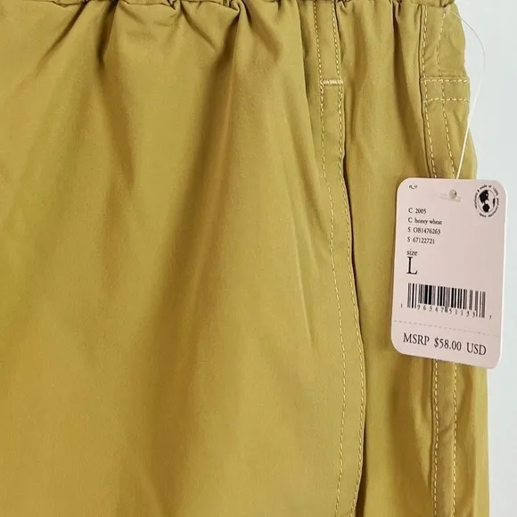 NWT Free People Movement Levitate High Rise Shorts in Honey Wheat