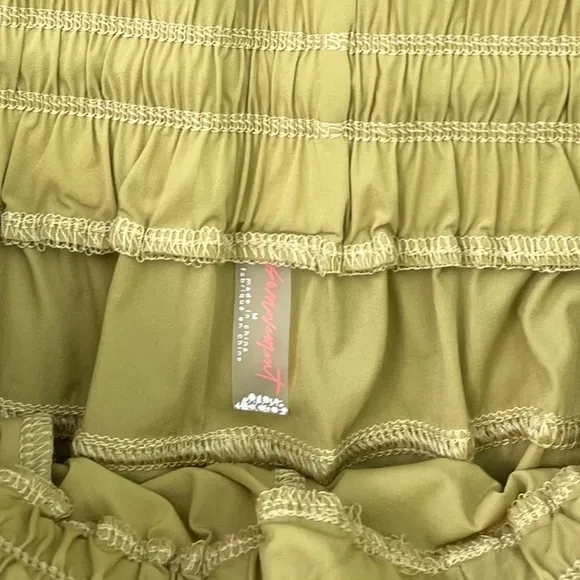 NWT Free People Movement Levitate High Rise Shorts in Honey Wheat