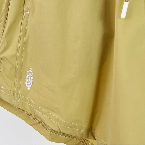 NWT Free People Movement Levitate High Rise Shorts in Honey Wheat