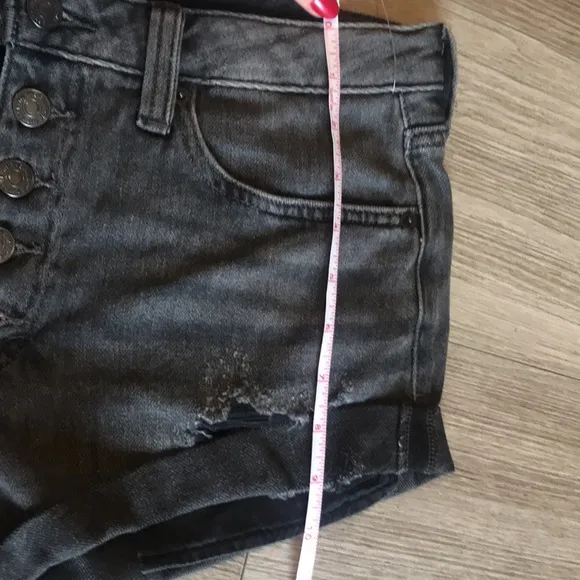 NWT Free People Rolled Cut-Off Shorts sz28