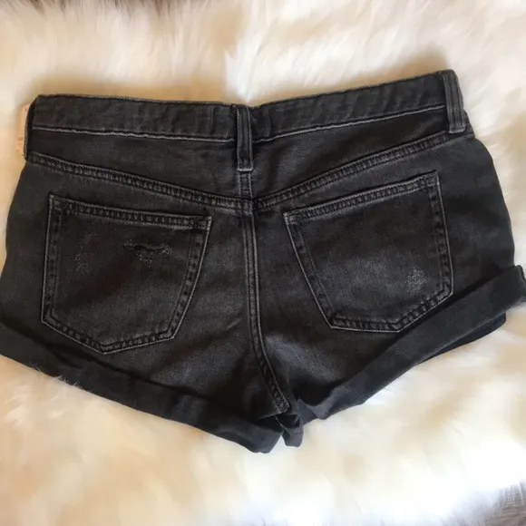 NWT Free People Rolled Cut-Off Shorts sz28