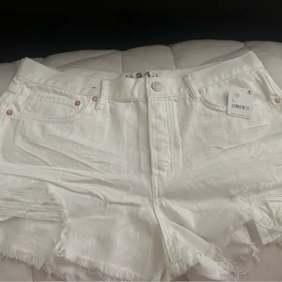 NWT Free People We The Free Maggie Mid-Rise Shorts