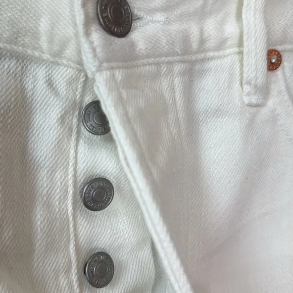 NWT Free People White Loving Good Vibrations Cutoffs Shorts