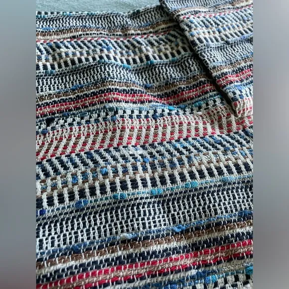 NWT Joie Women’s Knit Cotton Shorts Merci Blue Santorini Summer Boho Size 10