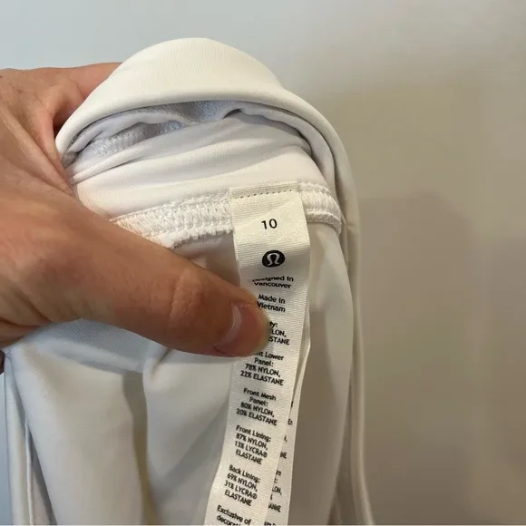 NWT Lululemon Asymmetrical Layered High-Rise Tennis Skirt