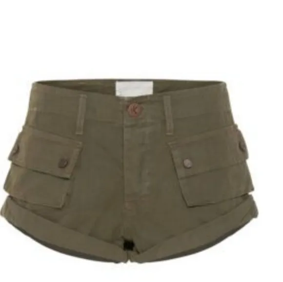 NWT One Teaspoon Cadet Bandits Denim Shorts