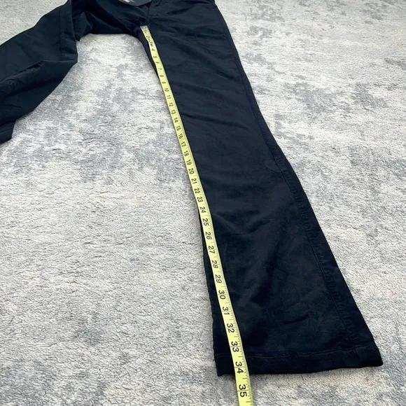NWT Paige Manhattan High Waist Stretch Velvet Pants Jeans Black Sz 23