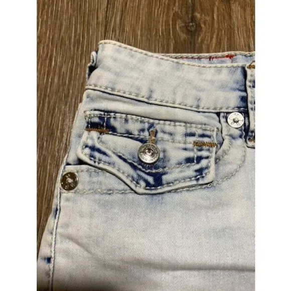 NWT True Religion Joey Low Rise Cut-Off Shorts. Size 29W