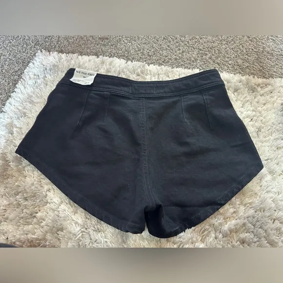 NWT We the Free Crvy Swan Song High Rise Brief Micro Shorts size 28