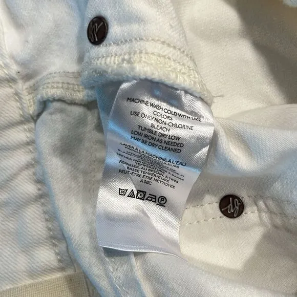 Nwt We The Free white rolled leg shorts