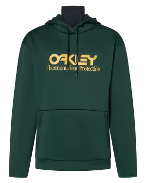Oakley Rider Long 2.0 Hoodie - Hunter Green/Amber Yellow