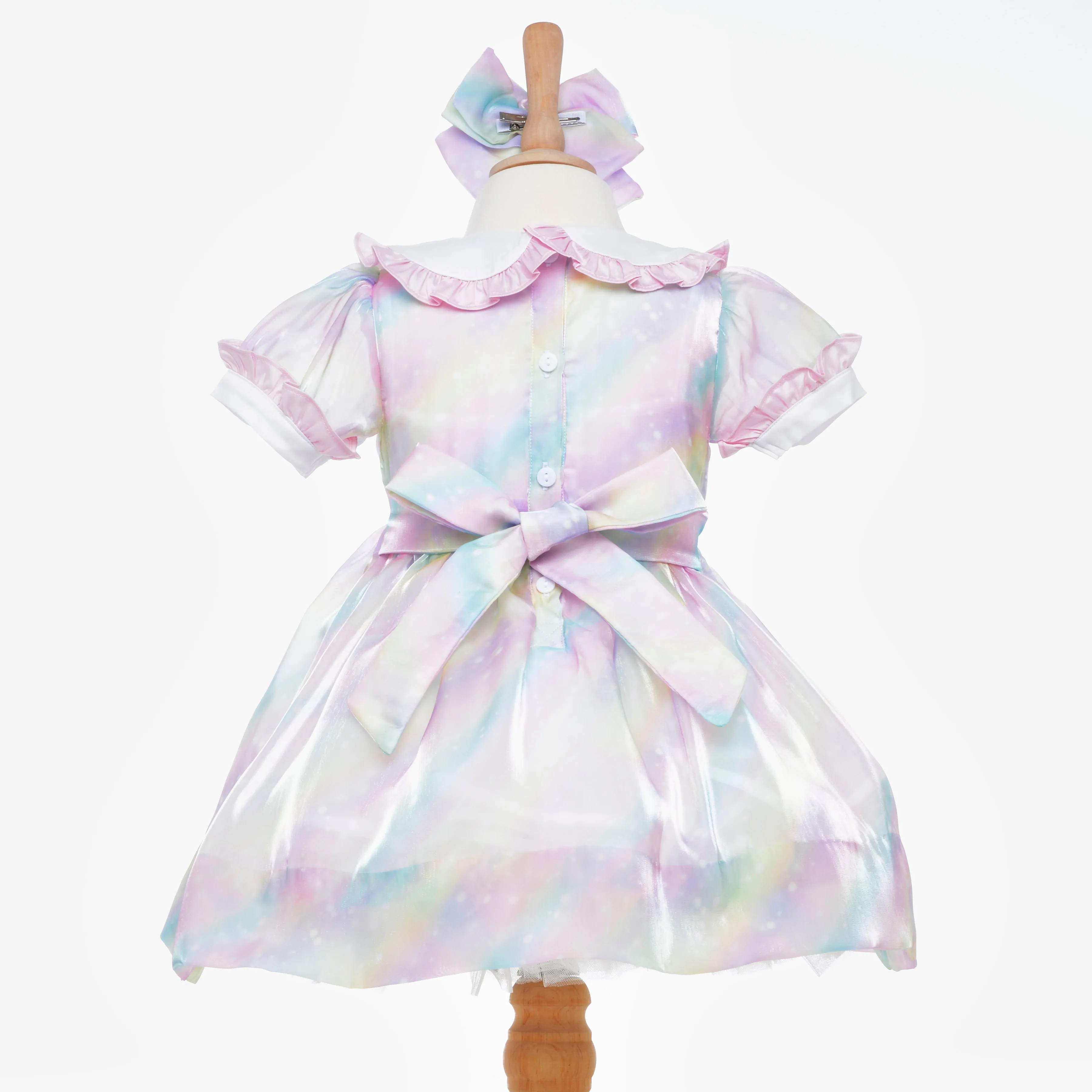 Ocean Baby Unicorn Smocked Petticoat Layered Dress - (12M-6Yrs)