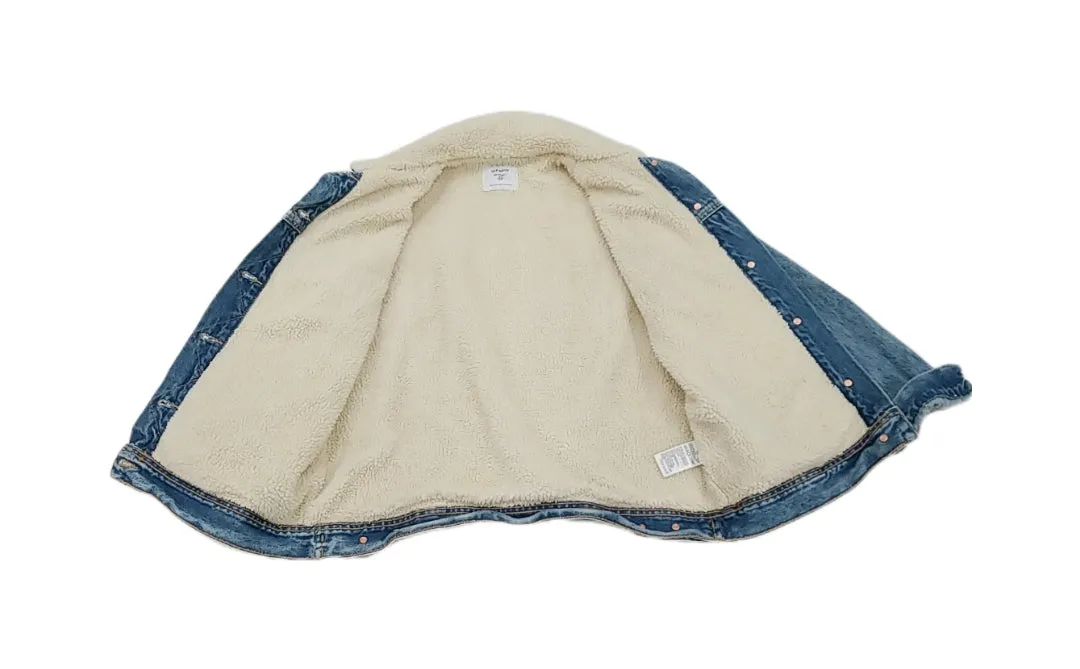 Old Navy Sherpa lined Jean Jacket - x-small