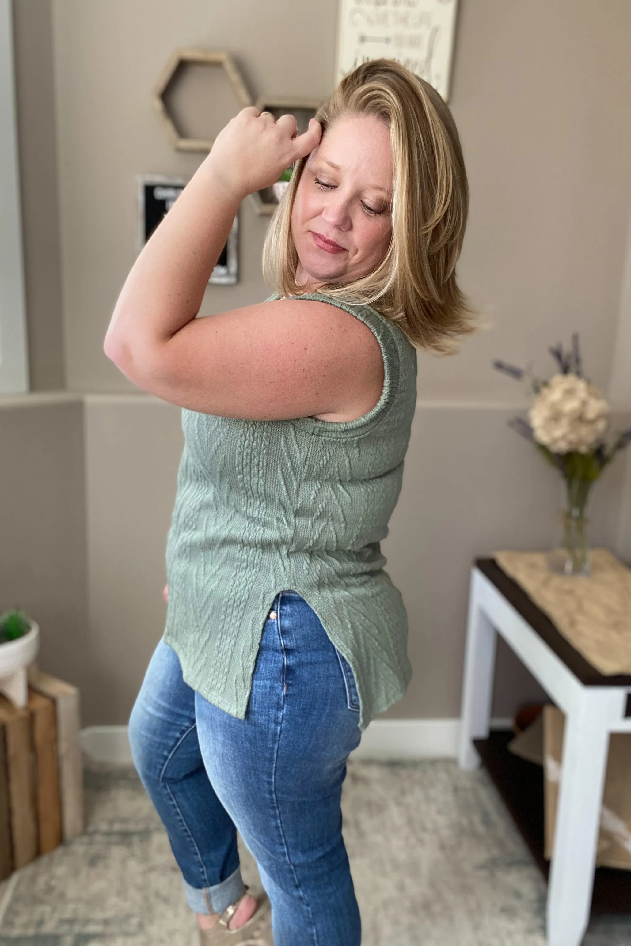 Olive You Sweater Tank