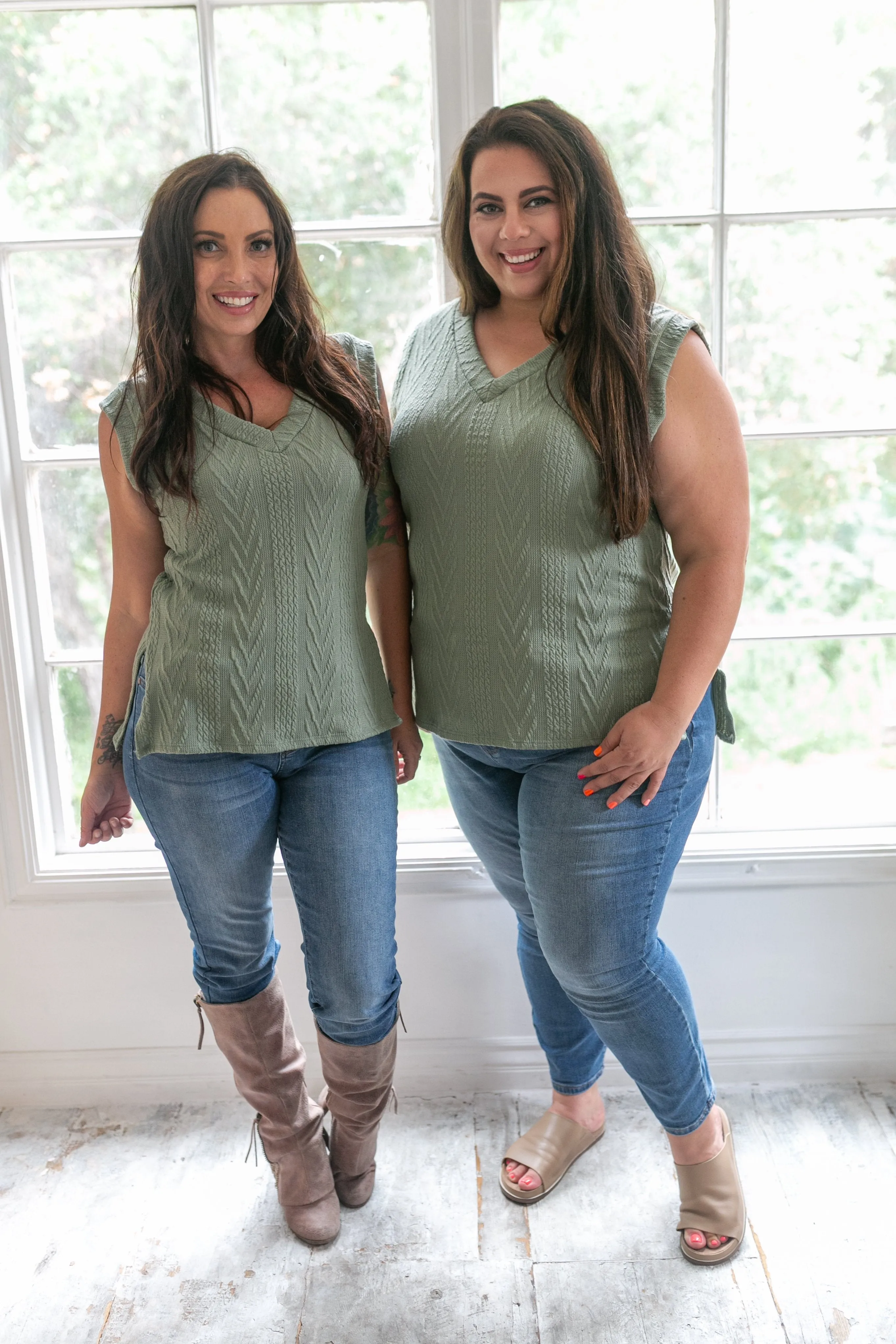 Olive You Sweater Tank