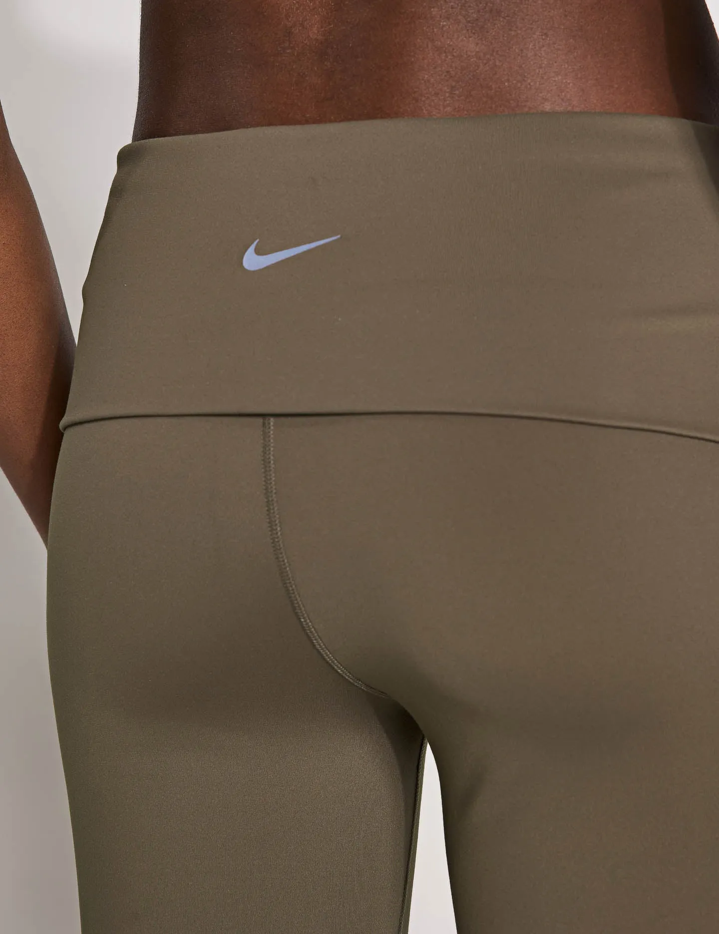 One Dri-FIT Fold-Over Pants - Ironstone/Black